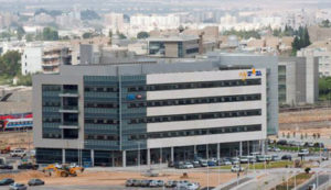 The first building of Beer-Sheva's Advanced Technologies Park is open.