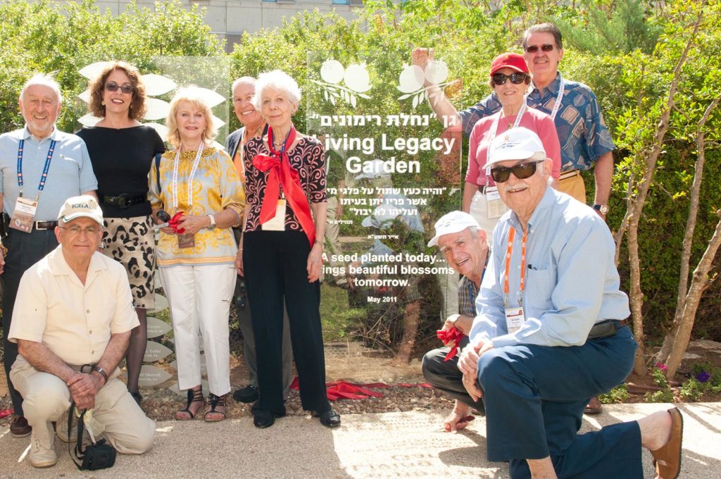 Dedication of the Living Legacy Garden at BGU’s Marcus Family Campus in Beer-Sheva
