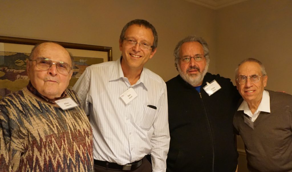 Allen Lapporte, Prof. Ilan Shelef, Americans for Ben-Gurion University Board Member Ernie Simon, Alan Cahn