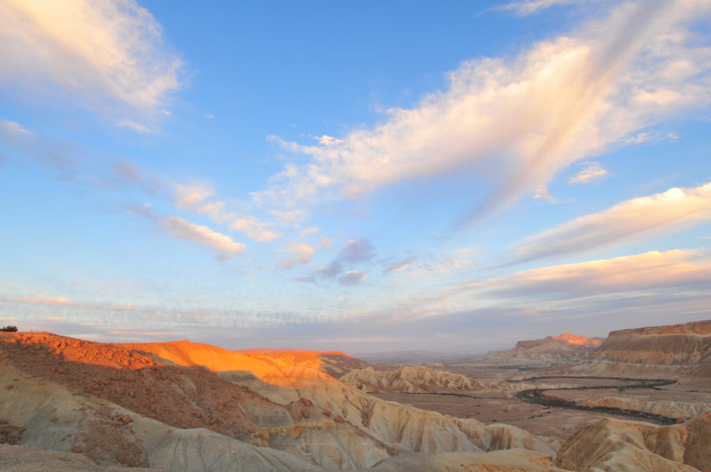 A view of the Zin Valley in the Negev that inspired the name of this program.