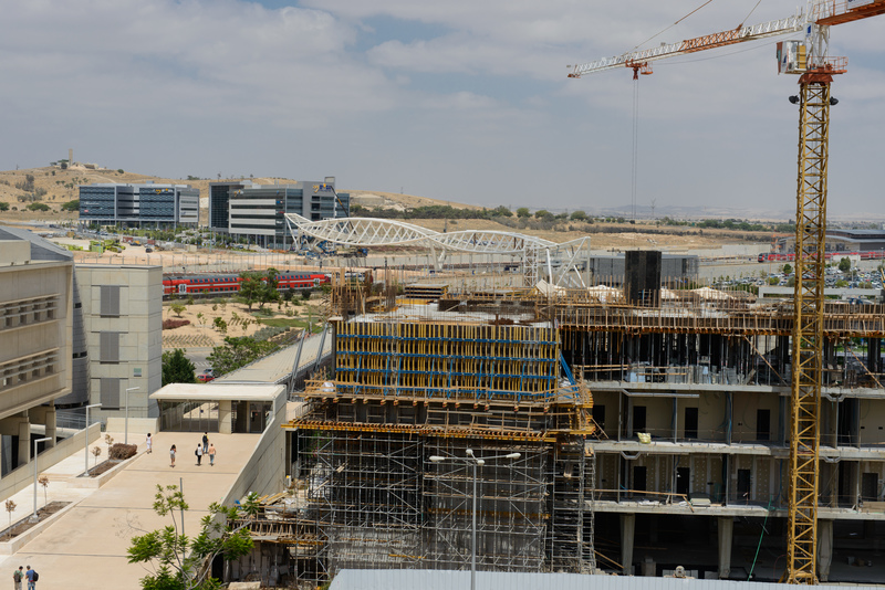 The cranes looming high above the University and the city enthusiastically declare the transformation of Beer-Sheva into the innovation center it is growing to be. 