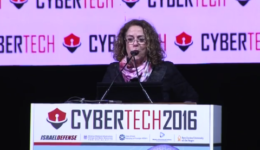Image of President Prof. Rivka Carmi Speaks at CyberTech 2016