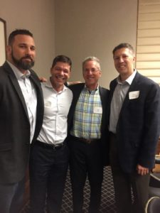 Gaining Knowledge from the Desert: Sam Fields; Dror Zetouni; former Americans for Ben-Gurion University Board Member Stew Flink; and Zin Cohort III Fellow David Harkavy