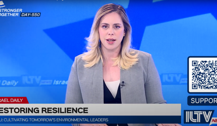 ILTV Highlights BGU's Environmental Programs and Leaders