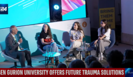 i24News Segment Ben Gurion University offers future trauma solutions