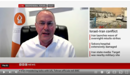 Image of BBC News Interviews BGU President Prof. Daniel Chamovitz
