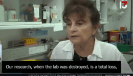 Image of Missile Attack Destroys BGU Labs and Years of Critical Research